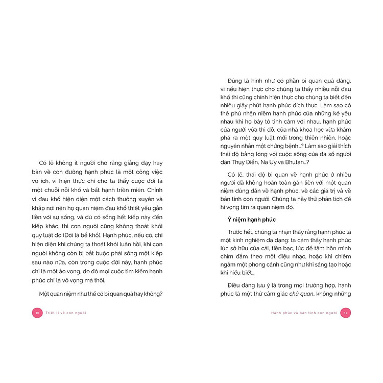 Triết Lí Về Con Người - Hạnh Phúc Và Bản Tính Con Người - Ảnh 3