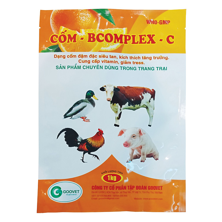 Bcomplex cho gà đá chim cảnh sung sức đẹp lông đẹp mã