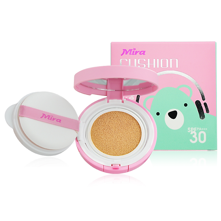 Phấn Nước Kiềm Dầu và Che Khuyết Điểm Hiệu Quả Mira Cushion Air CC Cream Hàn Quốc (15g)