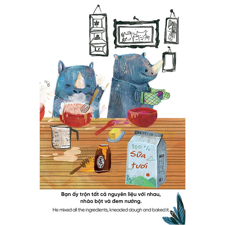 Truyện Tranh Song Ngữ Việt - Anh Dành Cho Trẻ Em - Cùng Học Cư Xử Tốt - Bé Học Cách Đối Xử Công Bằng - Ảnh 5