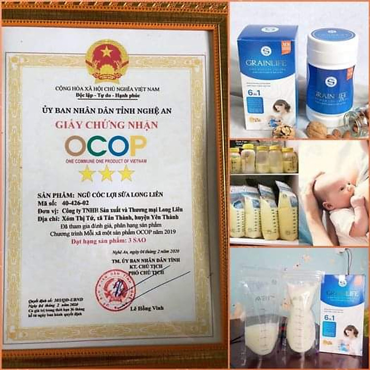 Siêu Ngũ Cốc Lợi Sữa 6IN1 500gr Đảm bảo Giá tốt - Hình ảnh 4