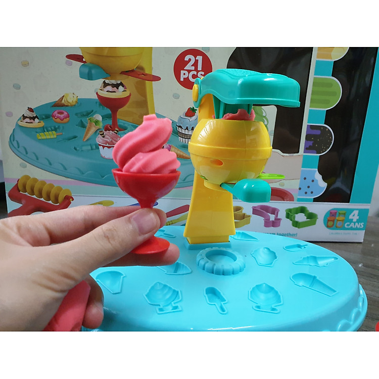 Đồ Chơi Trẻ Em Máy Làm Kem BOWA 8739 Chính hãng Tiết kiệm - Hình ảnh 5