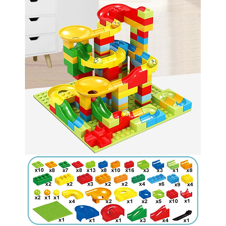 Mua Bộ Xếp Hình Tháp Bóng Trượt 168 Chi Tiết Chính hãng Ưu đãi - Hình ảnh 2