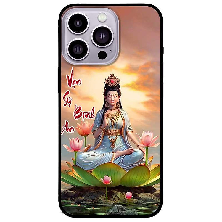 Ốp lưng cho IPhone 14 - 14 Plus - 14 Pro - 14 Pro Max - Phật Bà Vạn Sự - Hàng Chính Hãng