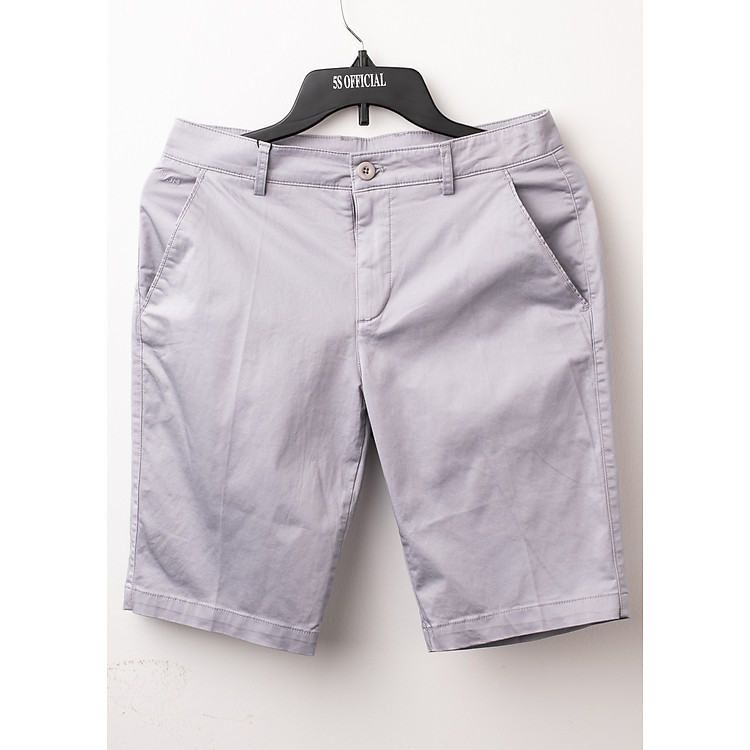 Quần Short Nam Kaki 5S (QKKS023GHI) Kiểu Dáng Slimfit Trẻ Trung, Năng Động Đầy Nam Tính