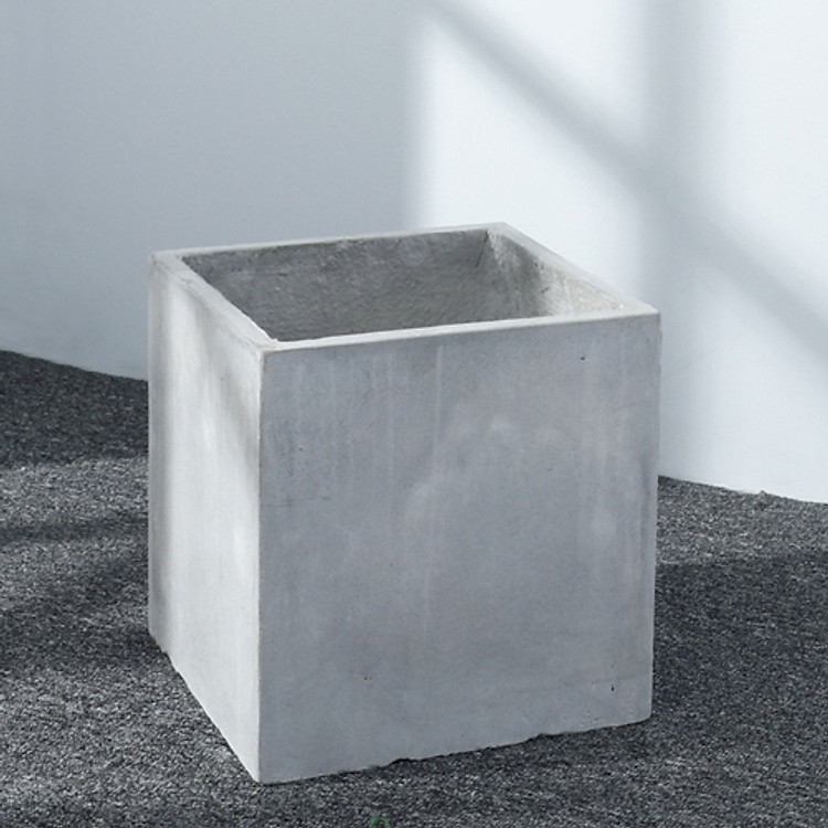 Chậu xi măng vuông