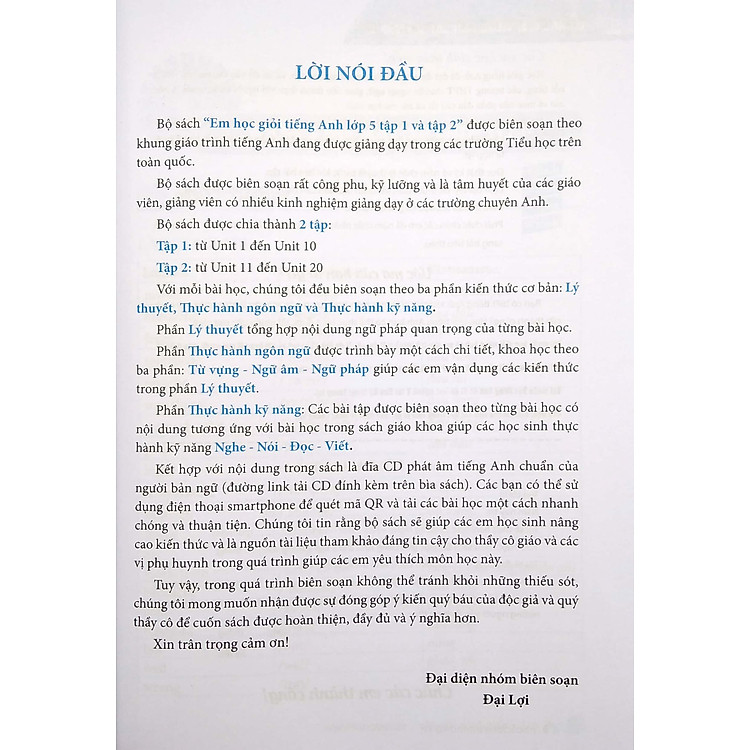 Em Học Giỏi Tiếng Anh Lớp 5 - Tập 2 (Tái Bản 02) - Ảnh 7