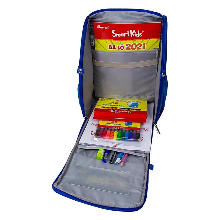 Balo B.bag Chống Gù Adventure Box-Monster Truck B-12-112 Xanh đậm - Ảnh 5