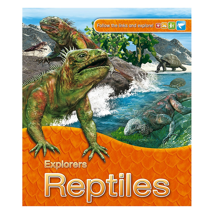 Sách Explorers: Reptiles