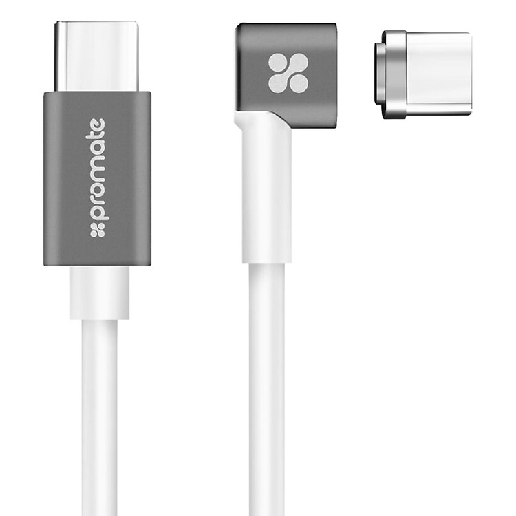 Dây Cáp Sạc Nam Châm USB Type-C Ra USB Type-C Promate MagLink-C 2m - Hàng Chính Hãng