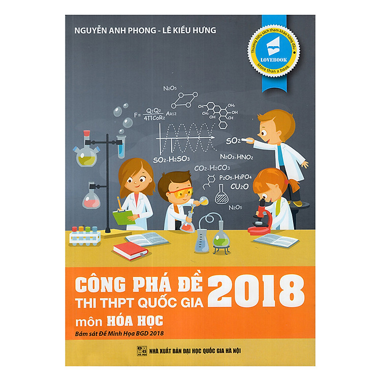 Sách Công Phá Đề Thi THPT Quốc Gia 2018 Môn Hóa Học