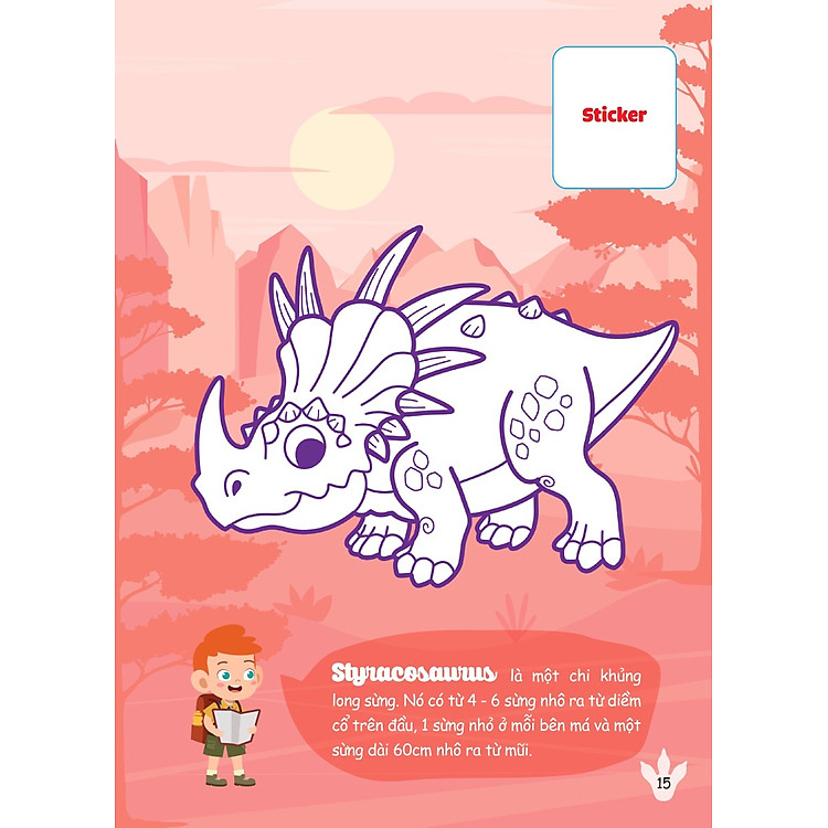 Con Tô Màu - Thám Hiểm Thế Giới Khủng Long - Ảnh 4