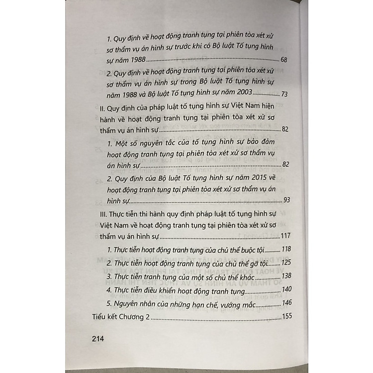 Hoạt Động Tranh Tụng Tại Phiên Tòa Xét Xử Sơ Thẩm Vụ Án Hình Sự - Ảnh 2