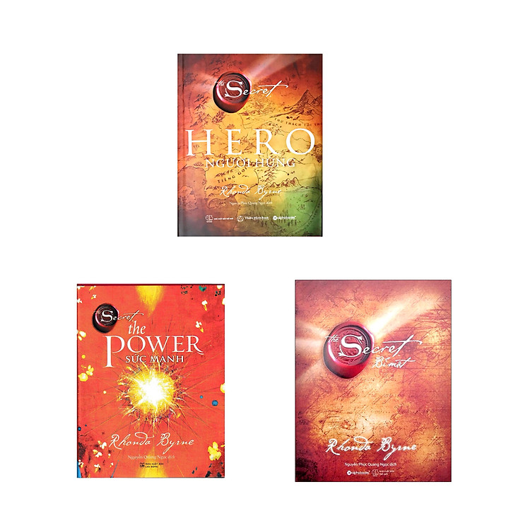 Combo 3 cuốn The Secret và Hero