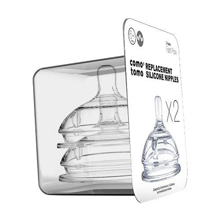 Mua Ty thay bình sữa silicone Comotomo Giá rẻ - Hình ảnh 5