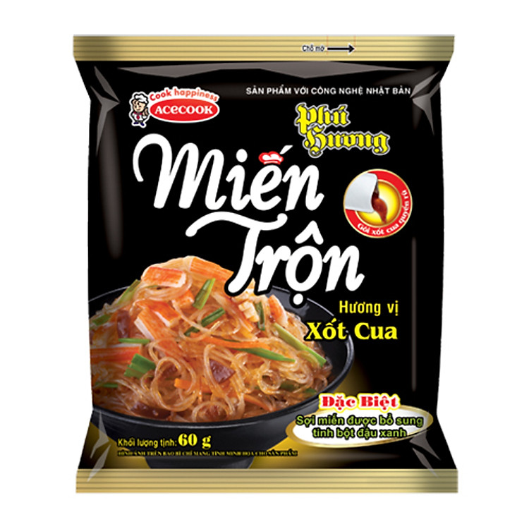 Miến Trộn Phú Hương Vị Xốt Cua (60g)