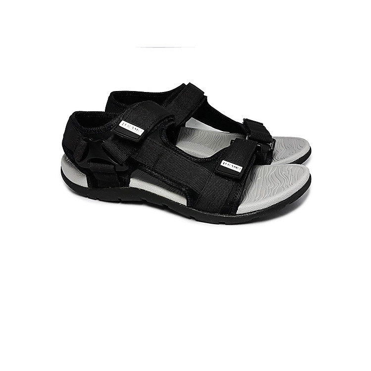 Giày Sandal Nam Quai Chéo Terramo TRM29 Đen
