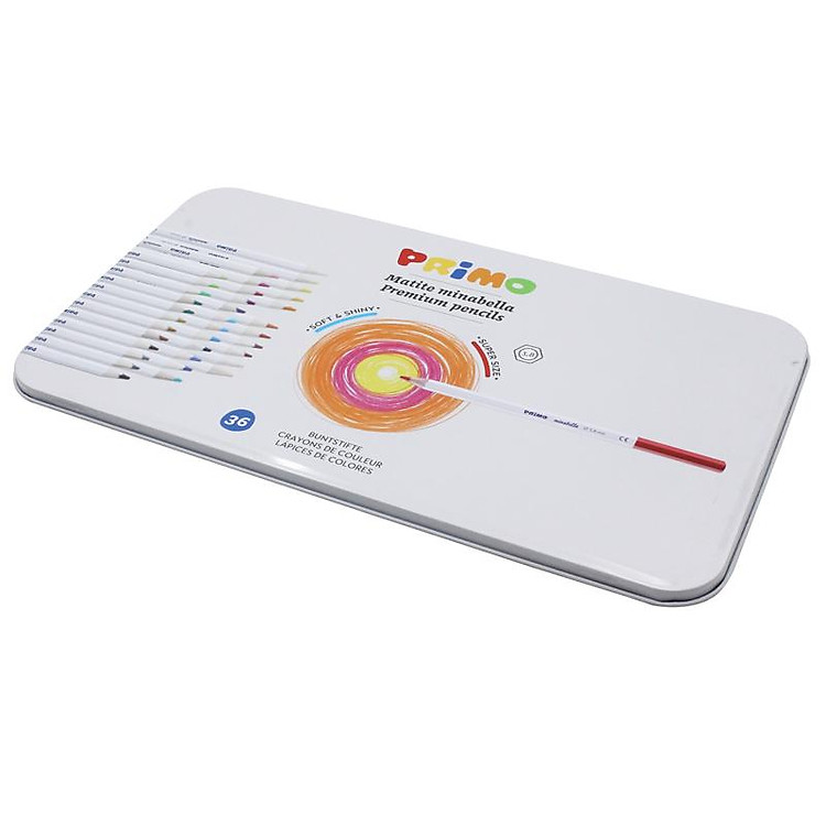 Hộp Thiếc Bút Chì Màu Minabella PRIMO (36 chiếc) - Ảnh 4