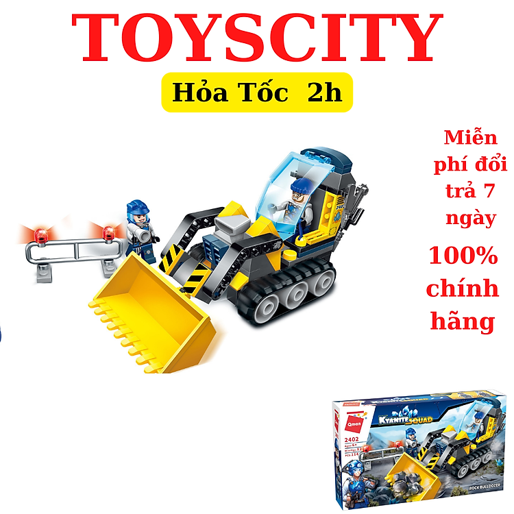 Đồ Chơi Xếp Hình Máy Ủi Đá Qman 2402 Chính hãng Ưu đãi