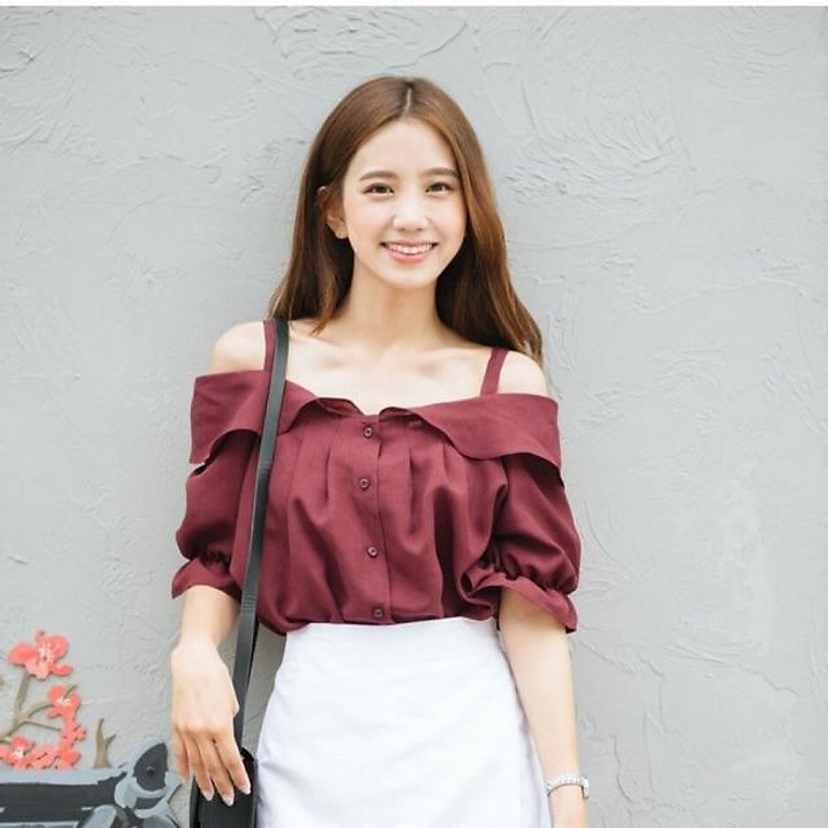 Áo Bẹt Vai Siêu Xinh