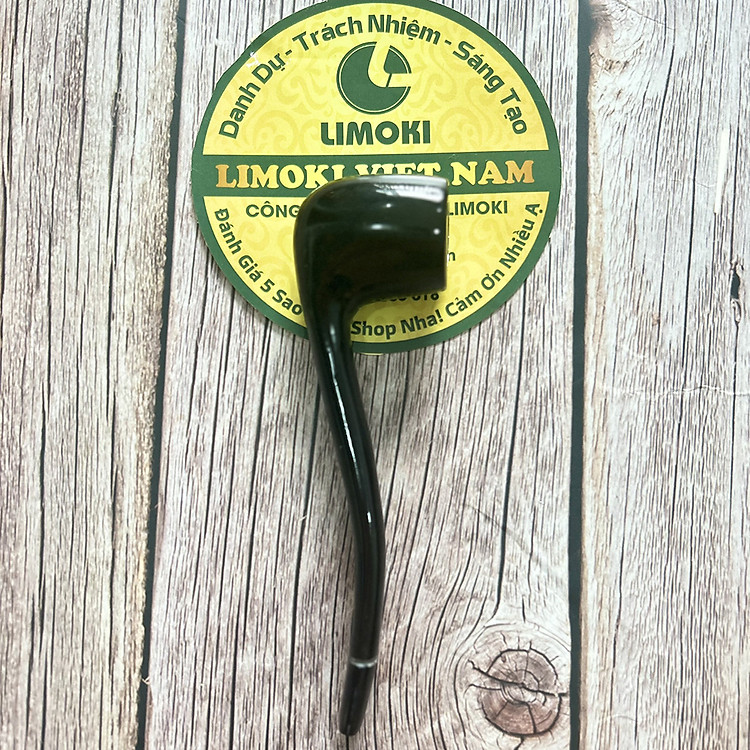 Tẩu Thuốc Sừng Trâu Đen Cổ Điển - Ảnh 7