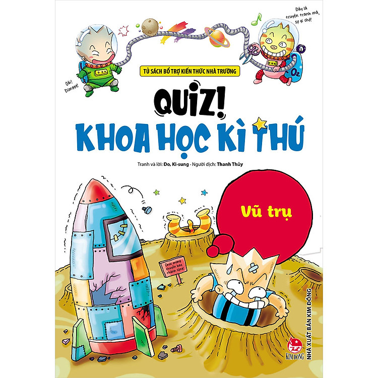 Sách Quiz! Khoa Học Kì Thú: Vũ Trụ