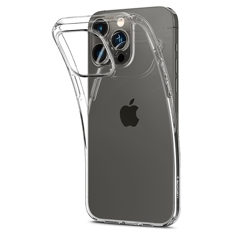 Ốp Lưng trong suốt dành cho iPhone 14 Pro Max/ 14 Pro/ 14 Plus/ 14 Spigen Liquid Crystal Case - Hàng Chính Hãng