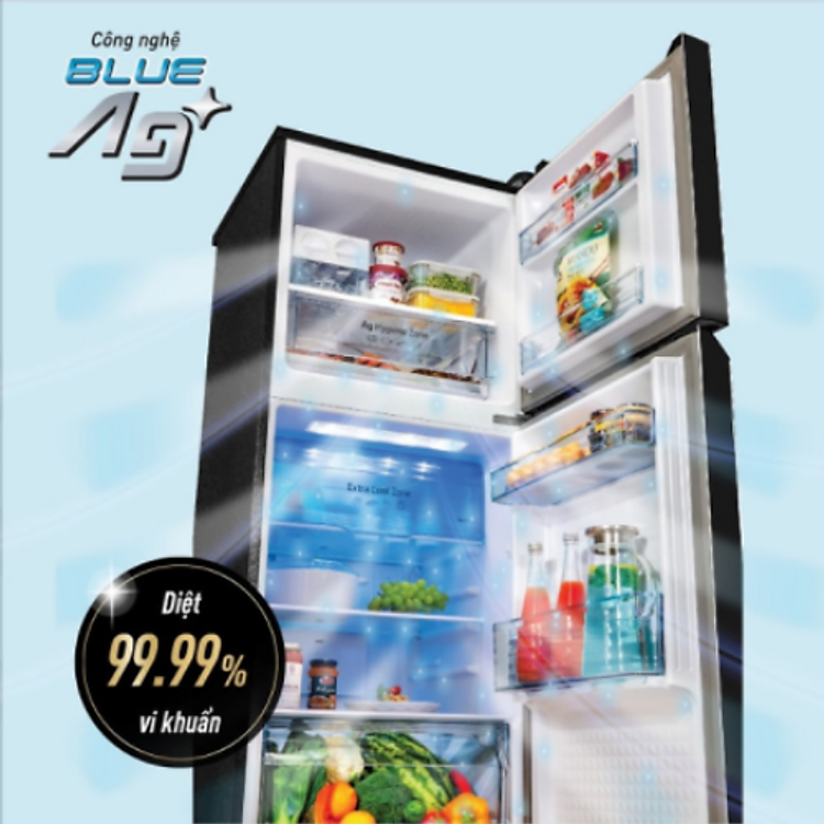 Tủ lạnh Panasonic Inverter 366 lít NR-TL381GPKV - Hàng Chính Hãng