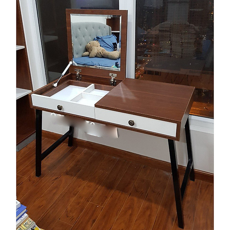 Bàn phấn gương lật đóng