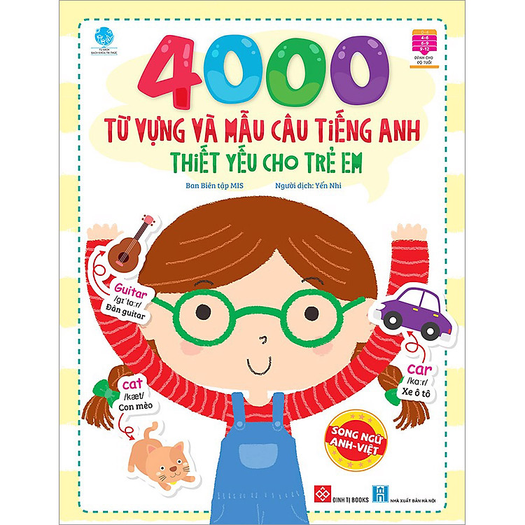 Newshop: 4000 Từ Vựng Và Mẫu Câu Tiếng Anh Thiết Yếu Cho Trẻ Em