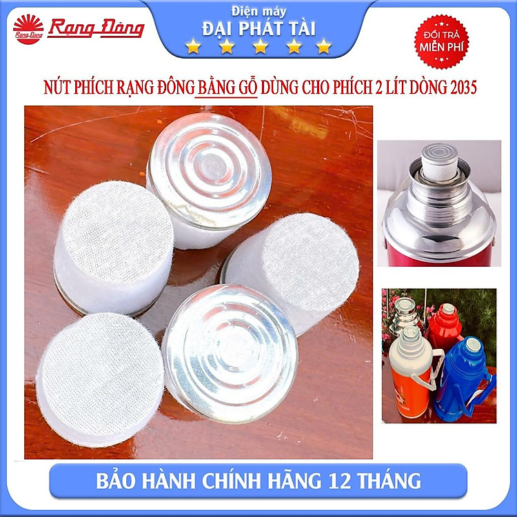 NẮP VẶN PHÍCH RẠNG ĐÔNG 2 LÍT 2035N3 - LINH KIỆN chính hãng