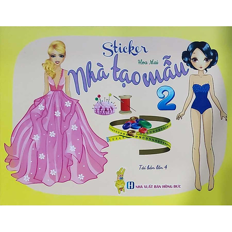 Sticker Nhà Tạo Mẫu 2 (Tái bản năm 2023)