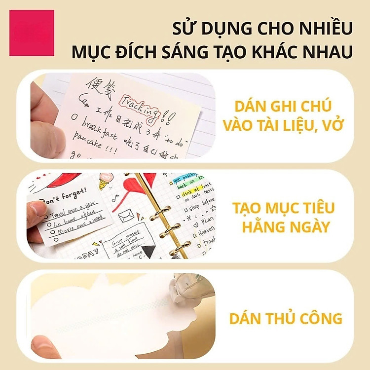 Keo Dán 2 Mặt Băng Keo (Giao màu ngẫu nhiên) - Ảnh 3