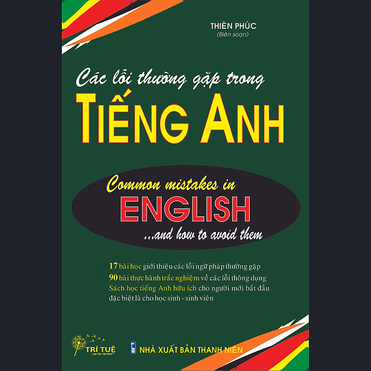 CÁC LỖI THƯỜNG GẶP TRONG TIẾNG ANH