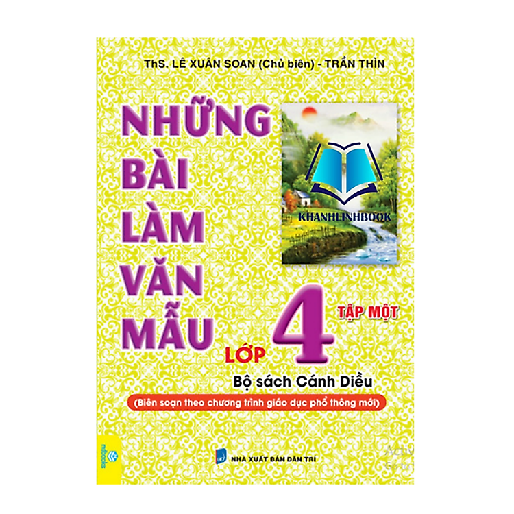 Sách - Những Bài Làm Văn Mẫu Lớp 4 - Tập 1 Biên soạn theo chương trình GDPT mới - Cánh Diều