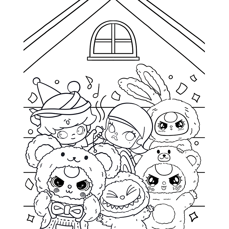 Tô Màu Thị Trấn Baby Three (VT) - Ảnh 2