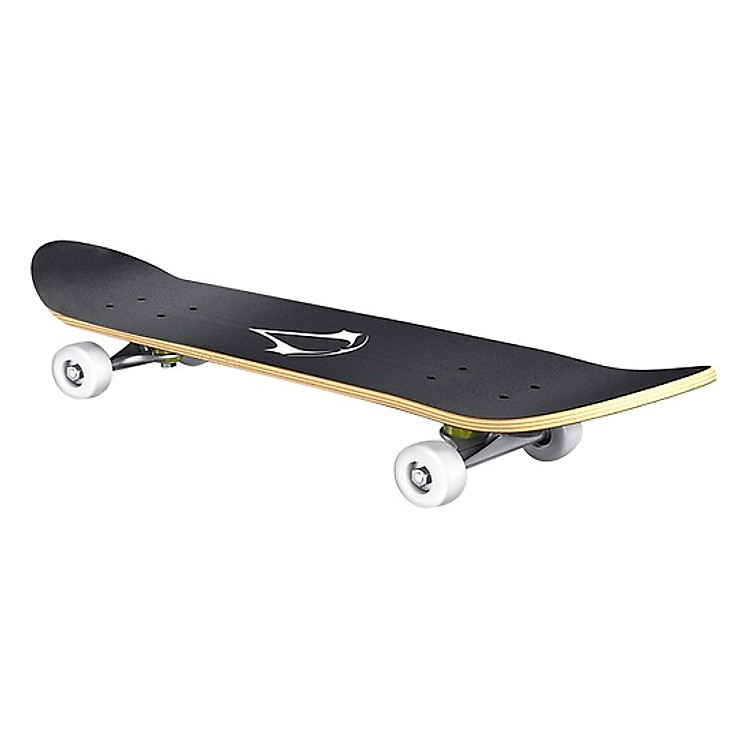 Ván Trượt Thi Đấu Cỡ Lớn Mặt Nhám Bánh Cao Su (Màu Ngọn Lửa Đỏ)