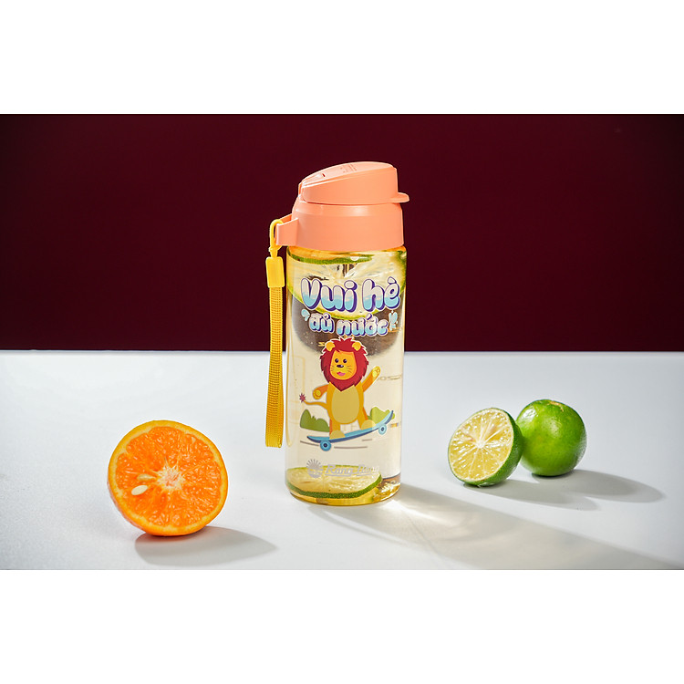 Bình nước cầm tay phong cách minimalism chính hãng Rạng Đông, dung tích 500ml/700ml, phù hợp với mọi đối tượng, màu sắc bắt mắt, dễ dàng mang theo, chống tràn, chống rỉ nước dù bị úp ngược