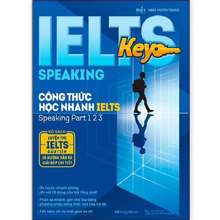 Sách - Công thức học nhanh IELTS SpeaKing Part 1,2,3