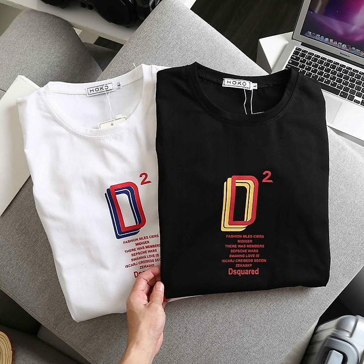 - Áo Thun cổ tròn Hoko Logo chữ D