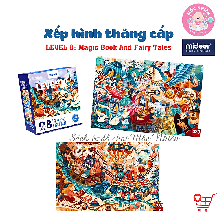Mua tại Tiki: Mua Bộ Xếp Hình Nâng Cao Mideer Level 8 Chính hãng Ưu đãi