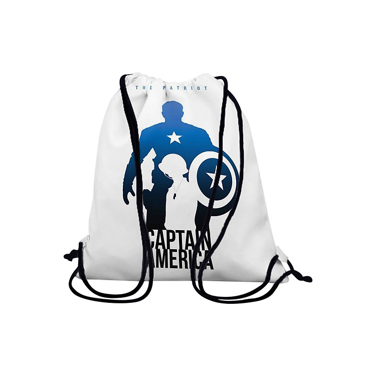 Balo Dây Rút Unisex In Hình Captain