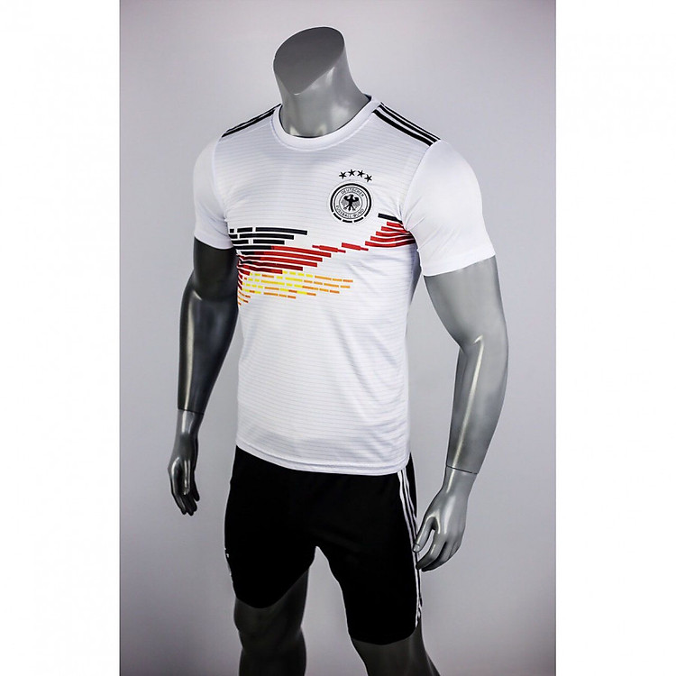 Bộ Quần Áo Bóng Đá Đức Euro 2020 Trắng - Đồ Đá Banh Mới Nhất 19-20