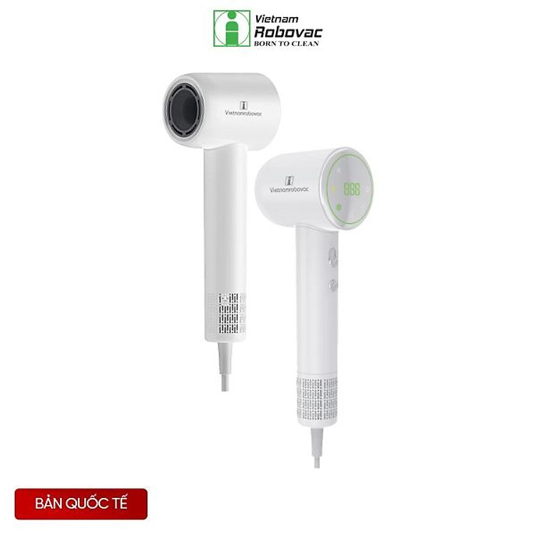 Máy Sấy tóc Tốc Độ Cao Vietnamrobovac - Công Suất 1500W - Chăm sóc tóc suôn mượt - Hàng chính hãng