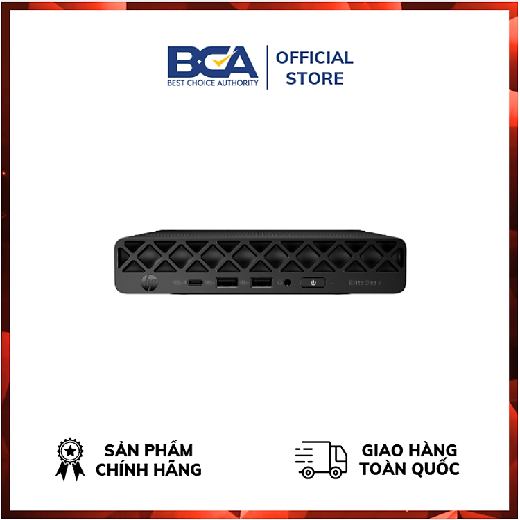 Máy tính để bàn HP EliteDesk 8 Mini G1i Desktop AI PC (C3UK4PT) - Hàng chính hãng
