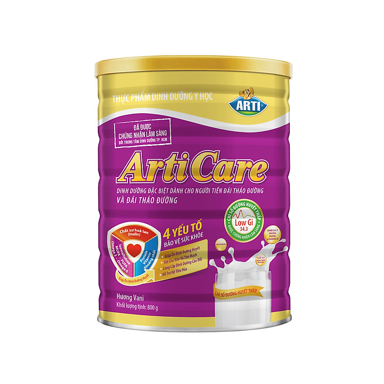 Arti Care - Ổn Định Đường Huyết Cho Người Tiểu Đường - 900g