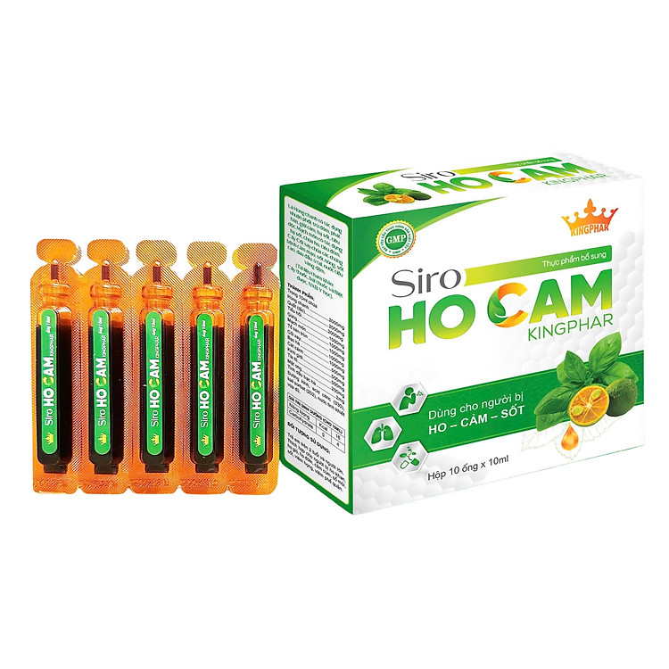 Siro ho cảm Kingphar 10 ống * 10ml