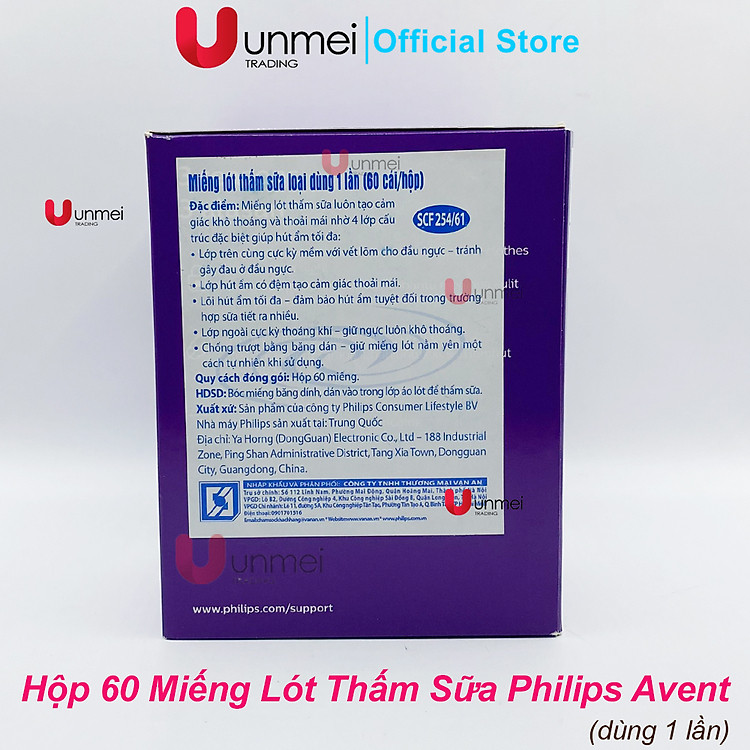 Nguyên Hộp 60 Miếng Lót Thấm Sữa Philips Avent Giá tốt - Hình ảnh 2