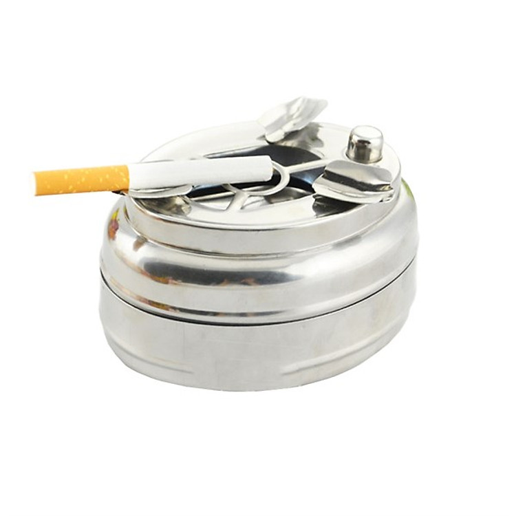 Khay đựng gạt tàn thuốc lá bằng inox 304 toàn phần GS0034