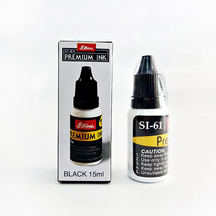 Mực Dấu Shiny SI61-BLCK (Màu Đen)
